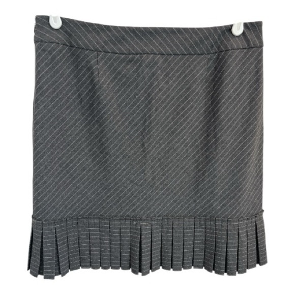 INC International Concepts Dresses & Skirts - INC International Concepts Pinstripe Pleated Hem Skirt Size 12